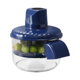 Pelador automático recargable para frutas, verduras