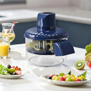 Pelador automático recargable para frutas, verduras